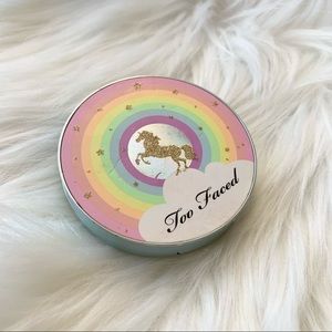 Used- beautiful unicorn Too Faced rainbow effect highlighter